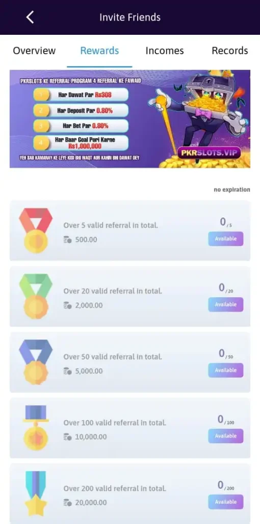 PKRSlots Earning Real Cash
